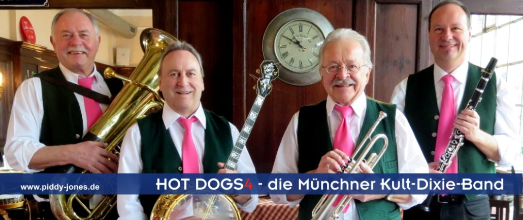Die Dixie-Band in München, Augsburg, Ingolstadt, Nürnberg, Regensburg, Straubing, Passau, Salzburg, Zürich